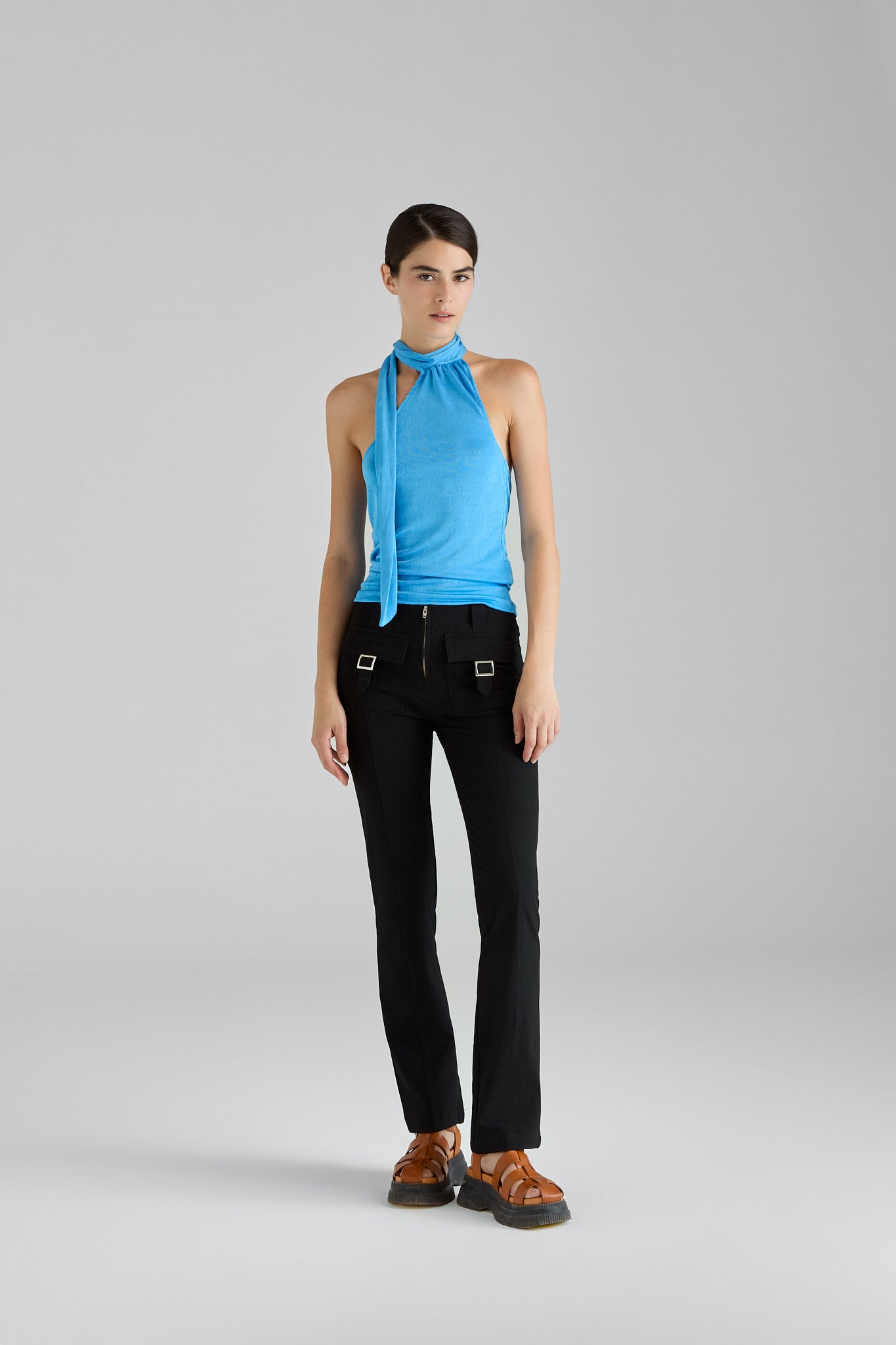 Giseo / Patch pocket pant
