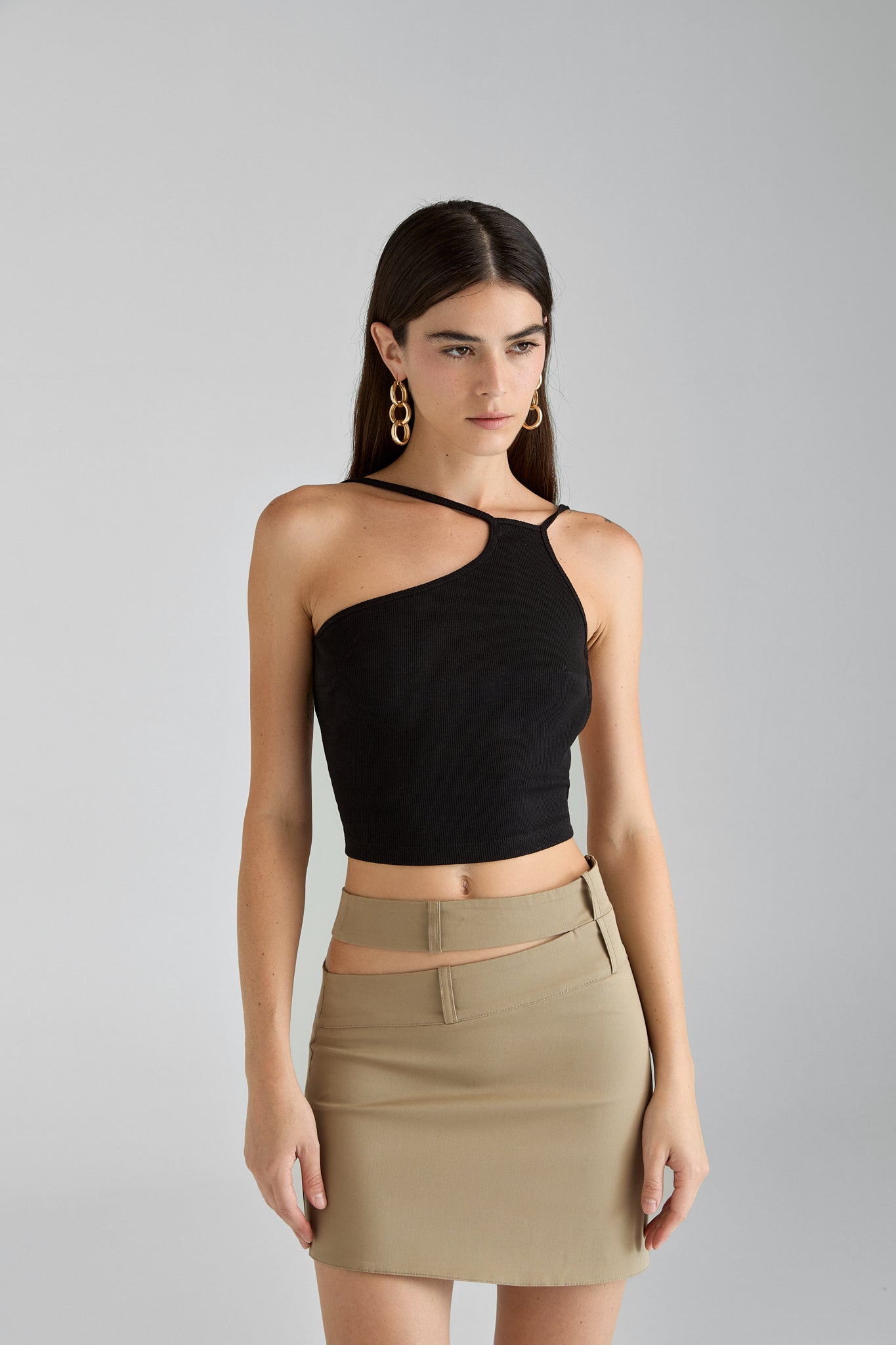 Rina / Waist cut-out skirt