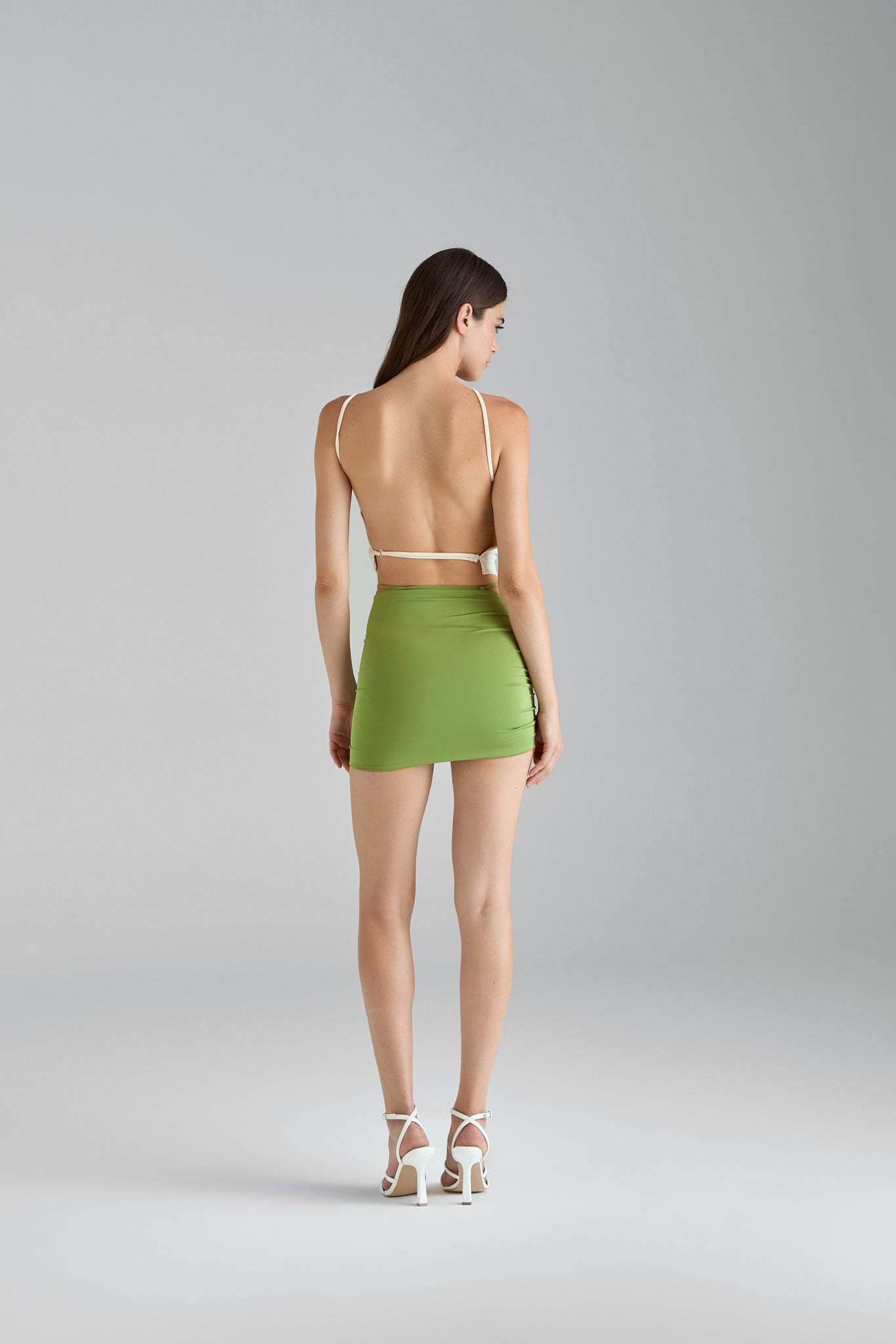 Sora / Tie-detail skirt